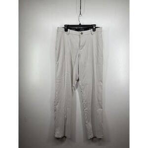 Nike Flex Pants Mens Golf Light Beige 34x32 Dri-FIT AJ5489-072‎ Stretch Logo
